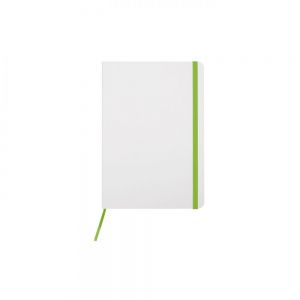 LIBRETA MEDIANA WHITE personalizada